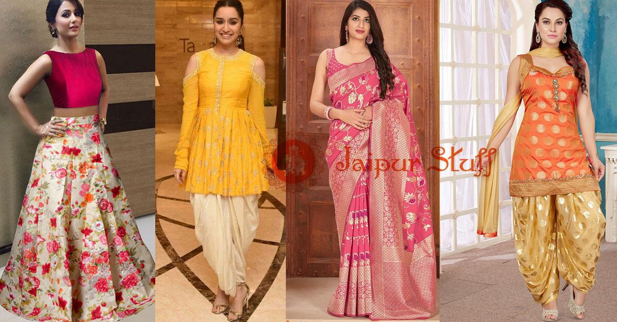 Women festival wear dresses for Diwali 2020